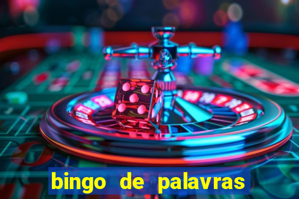 bingo de palavras cha de bebe